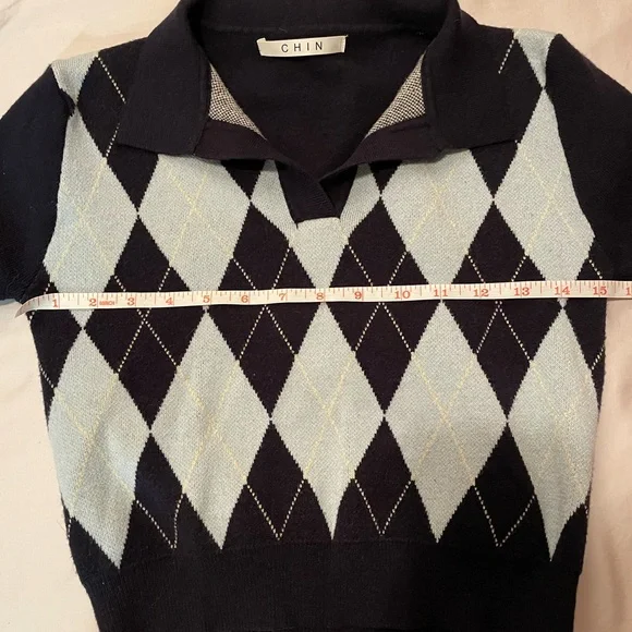 Knitted Jumper Sweater V-neck Pullover New Fashion Sweater - Picture 7 of 9